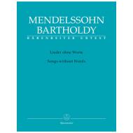 Mendelssohn Bartholdy, F.: Lieder ohne Worte 