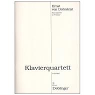 Dohnanyi, E.v.: Klavierquartett in fis-moll 