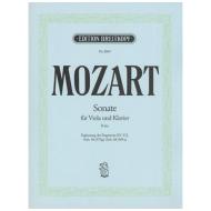 Mozart, W. A.: Violasonate B-Dur 