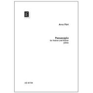 Pärt, A.: Passacaglia 