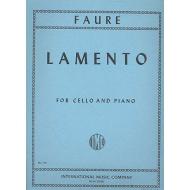Fauré, G.: Lamento 