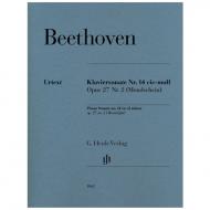 Beethoven, L. v.: Klaviersonate Nr. 14 Op. 27 Nr. 2 cis-Moll »Mondscheinsonate« 