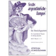 6 argentinische Tangos Band 1 (Nr. 1-3) 