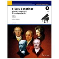 Heumann, H.-G.: 8 Leichte Sonatinen (+Online Audio) 