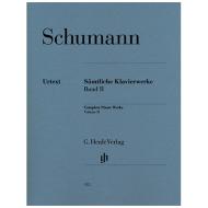Schumann, R.: Complete Piano Works, Volume 2 