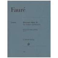Fauré, G.: Berceuse Op. 16 