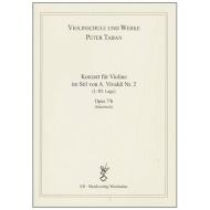 Taban, P.: Konzert im italienischen Barockstil  Op. 7/b 