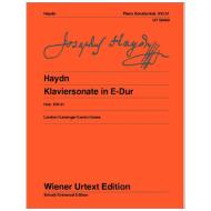 Haydn, J.: Klaviersonate E-Dur Hob. XVI:31 