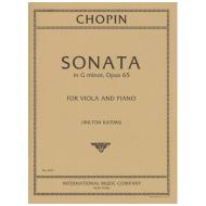 Chopin, F.: Violasonate Op. 65 g-Moll 