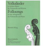Volkslieder in leichten Sätzen 