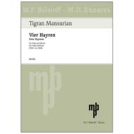 Mansurian, T.: Vier Hayren 