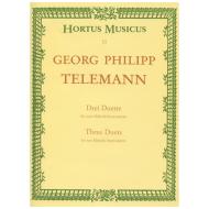 Telemann, G. Ph.: Drei Duette 