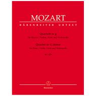 Mozart, W. A.: Quartett KV 478 g-Moll 