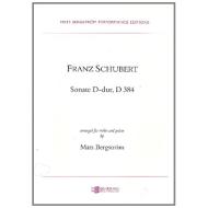Schubert, F.: Sonate D-Dur D384 