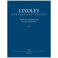 Lindley, R.: Capriccios and Exercises for the Violoncello Op. 15 