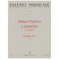 Flackton, W.: Violasonate 2 D-Dur 