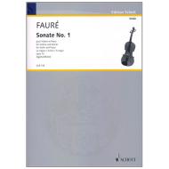 Fauré, G.: Violinsonate Nr. 1 Op. 13 A-Dur 