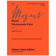Mozart, W. A.: Sonata for piano A major KV 330i (331) 