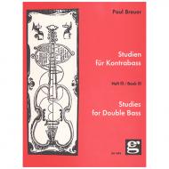 Breuer, P.: Studien für Kontrabass Band 3 