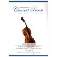 Seitz, F.: Schülerkonzert D-Dur Op. 22 