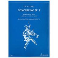 Accolay, J. B.: Violinkonzert Nr. 1 a-Moll 