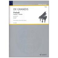 Grandis, R. d.: Preludi Heft 1 
