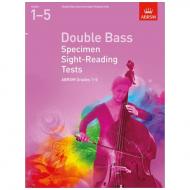ABRSM: Double Bass Specimen Sight-Reading Tests – Grades 1-5 (From 2012) 
