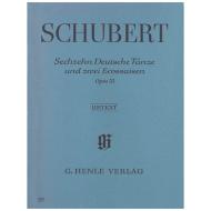 Schubert, F.: 16 Deutsche Tänze und 2 Eccossaisen Op. 33 D 783 
