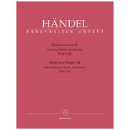 Händel, G. F.: Klavierwerke Band 3 