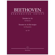 Beethoven, L. v.: Klaviersonate Op. 110 As-Dur 