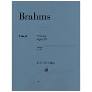 Brahms, J.: Walzer Op. 39 