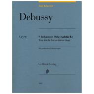 Debussy, C.: 9 bekannte Originalstücke – von leicht bis mittelschwer 