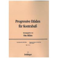 Progressive Etüden für Kontrabass 