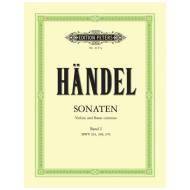 Händel, G. F.: Violinsonaten Band 1 HWV 361 / 368 / 370 