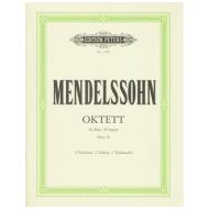 Mendelssohn Bartholdy, F.: Streichoktett Op. 20 Es-Dur 