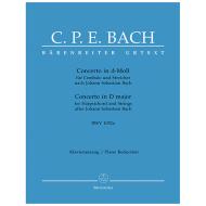 Bach, C. Ph. E.: Cembalokonzert BWV 1052a d-Moll 