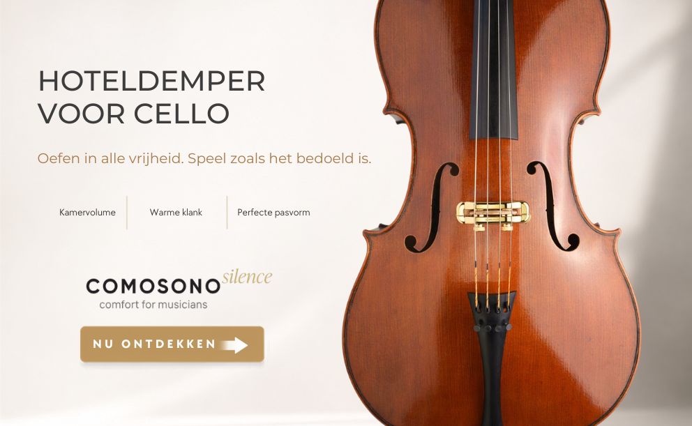 COMOSONO Silence Hoteldemper voor Cello >