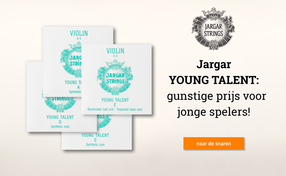Jargar Young Talent snaaren bij Paganino >